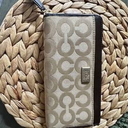 Brown Coach Wallet