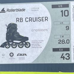 ROLLERBLADE • NEW  • RB CRUISER SIZE 10