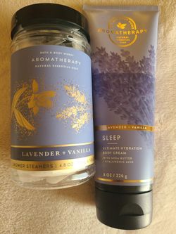 BATH & BODY WORKS AROMATHERAPY  SLEEP SET