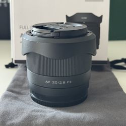 Viltrox Full Frame AF 20/2.8 FE for Sony