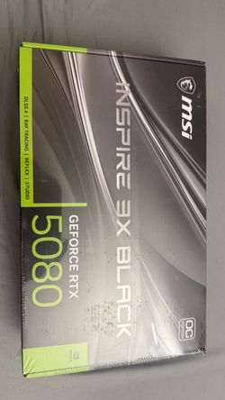 RTX 5080 16G Inspire 3X OC BLACK