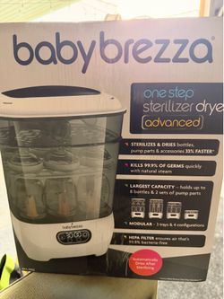 Baby Brezza Bottle Sterilizer and Dryer  Steam Sterilization
