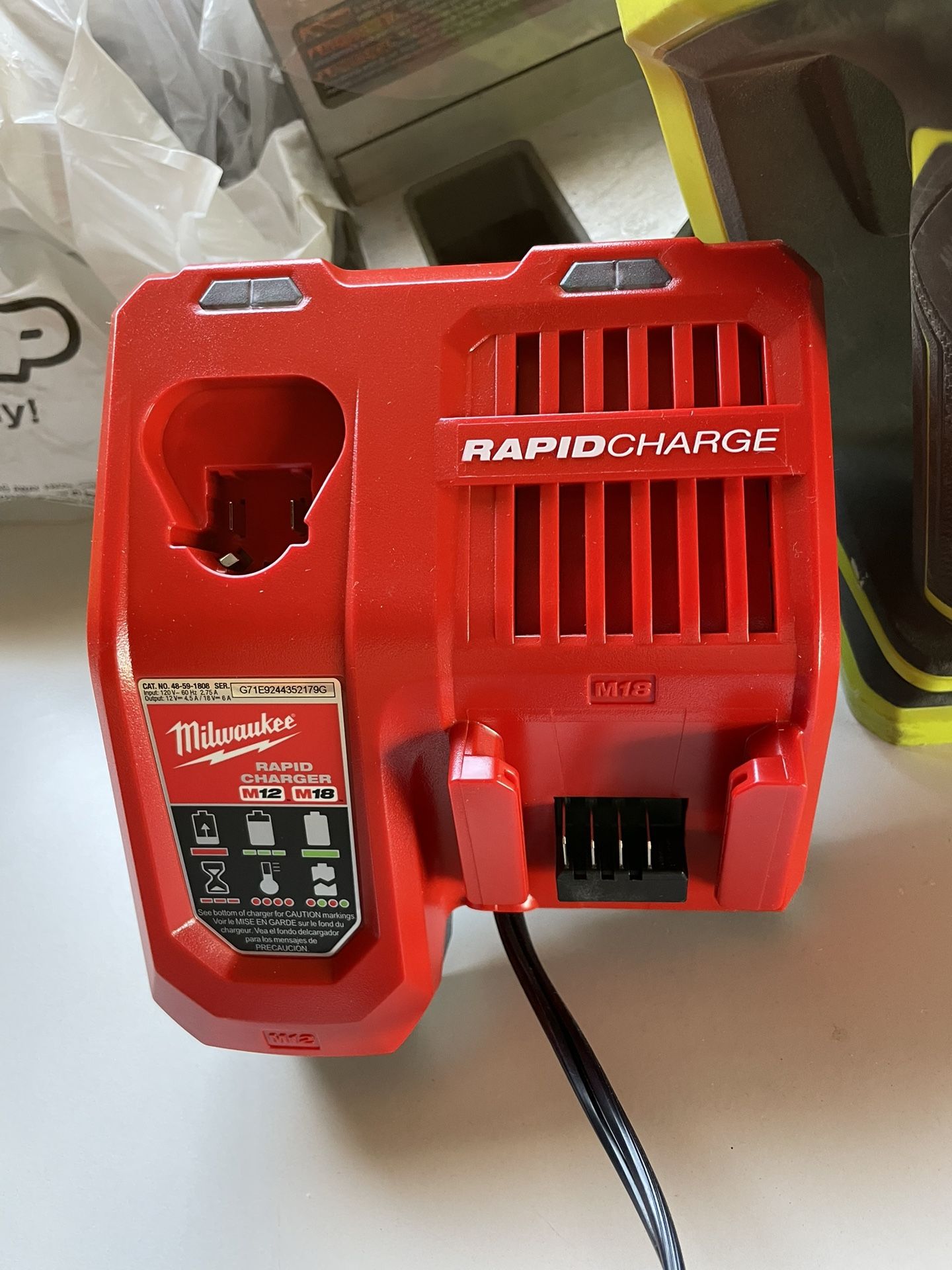 Milwaukee Rapid Charger