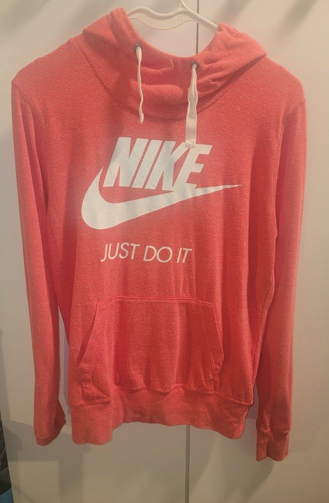 Coral Nike Just Do It Sweatshirt Women’s Size Medium