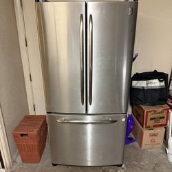 GE Stainless Steel Finish Refrigerator
