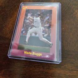 Wade Boggs Boston Red Sox Baseball Cards Lot 