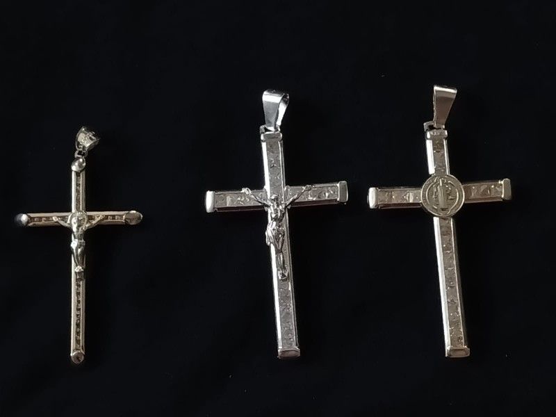 Dije cruz Plata 925