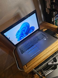 HP 17 Z BOOK G6 Touchscreen  Workstation i7-CPU. 16GB Ram.  1TB m2 NVMe SSD. GPU: RTX 6GB. Graphics.
