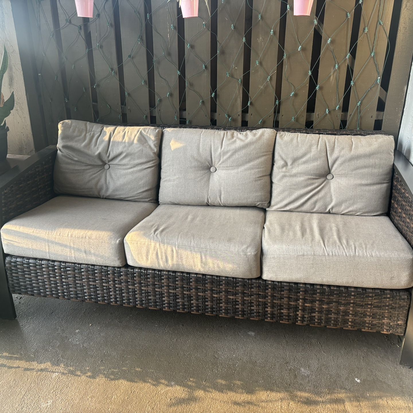 3 Seater Patio Couch
