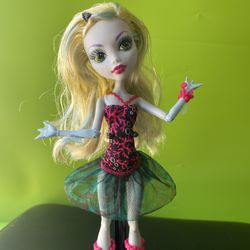 MATTEL MONSTER HIGH DOLL LAGOONA BLUE LOOSE - VERY GOOD CONDITION 