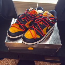 Nike Off White Michigan Dunks