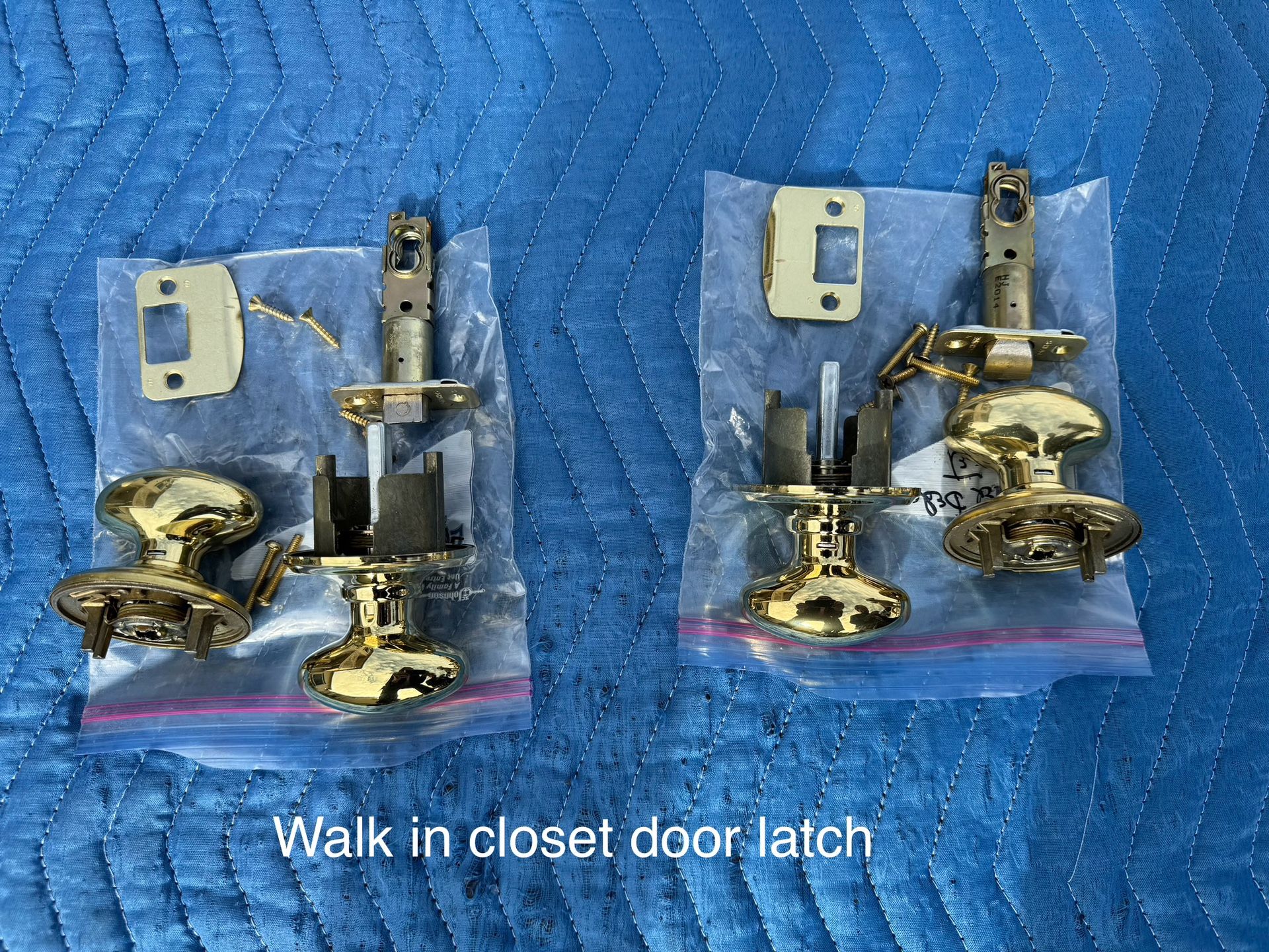 Brass Walk In Closet Door Latch