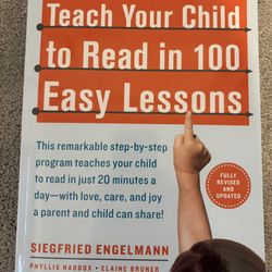Teach Your Child To Read