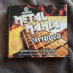 Metal Mania Stripped Platinum Edition 3CDs + DVD VH1 Classic 