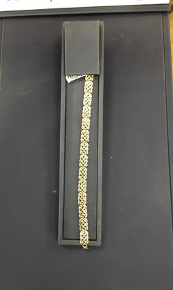 Woven Bracelet - Yellow Gold 14k (.585) 7.4 grams 7 inch