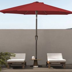 9FT Outdoor Patio Umbrella Outdoor Table Umbrella