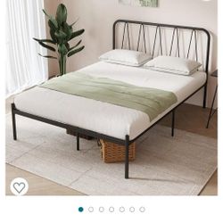 Queen Bed Frame With Queen Bed