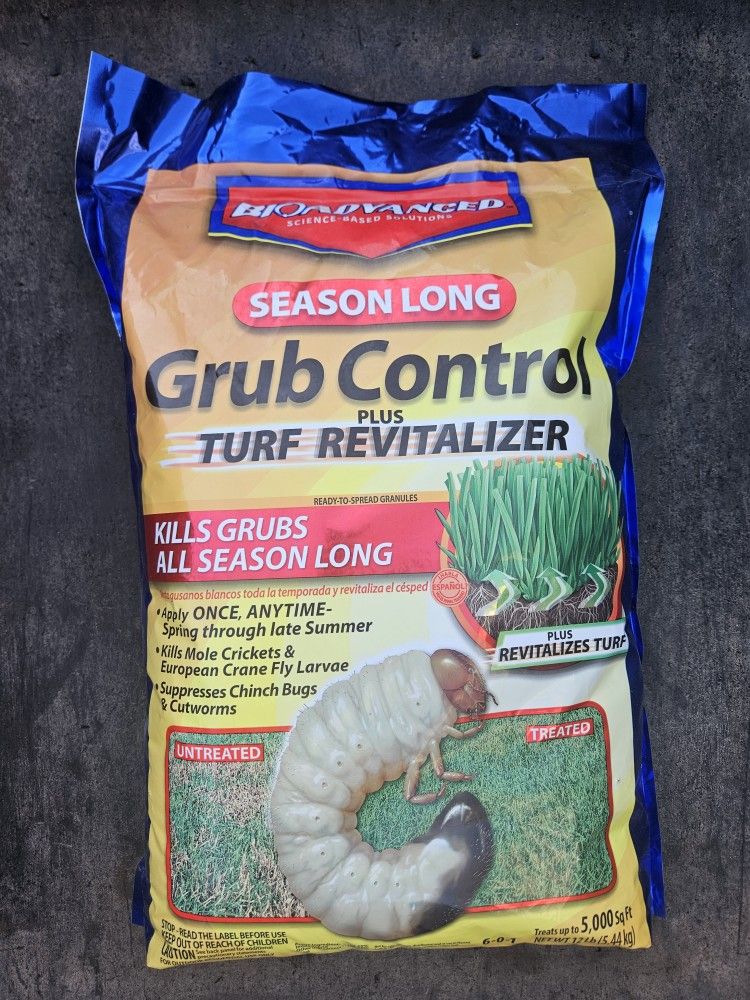 NEW Season Long Grub Control Plus Turf Revitalizer, Granules