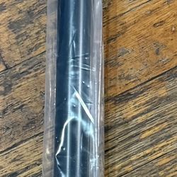 Ivilon Tension Curtain Rod - Spring Tension Rod for Windows or Shower, 24 to 36 Inch. Black