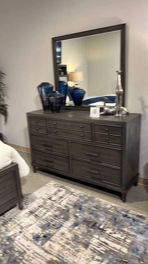 WittenberryGray Dresser
And Mirror Homelegance