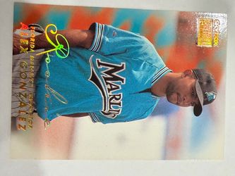Alex Gonzalez Florida Marlins SkyBox Baseball Card