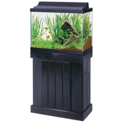 AQUEON 24 x 12 AQUARIUM FISH TANK STAND , 20 GALLON BLACK