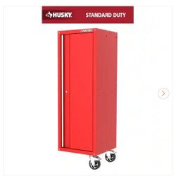 Husky 20" Wide 3 Shelf Toolbox Side Locker/Cabinet