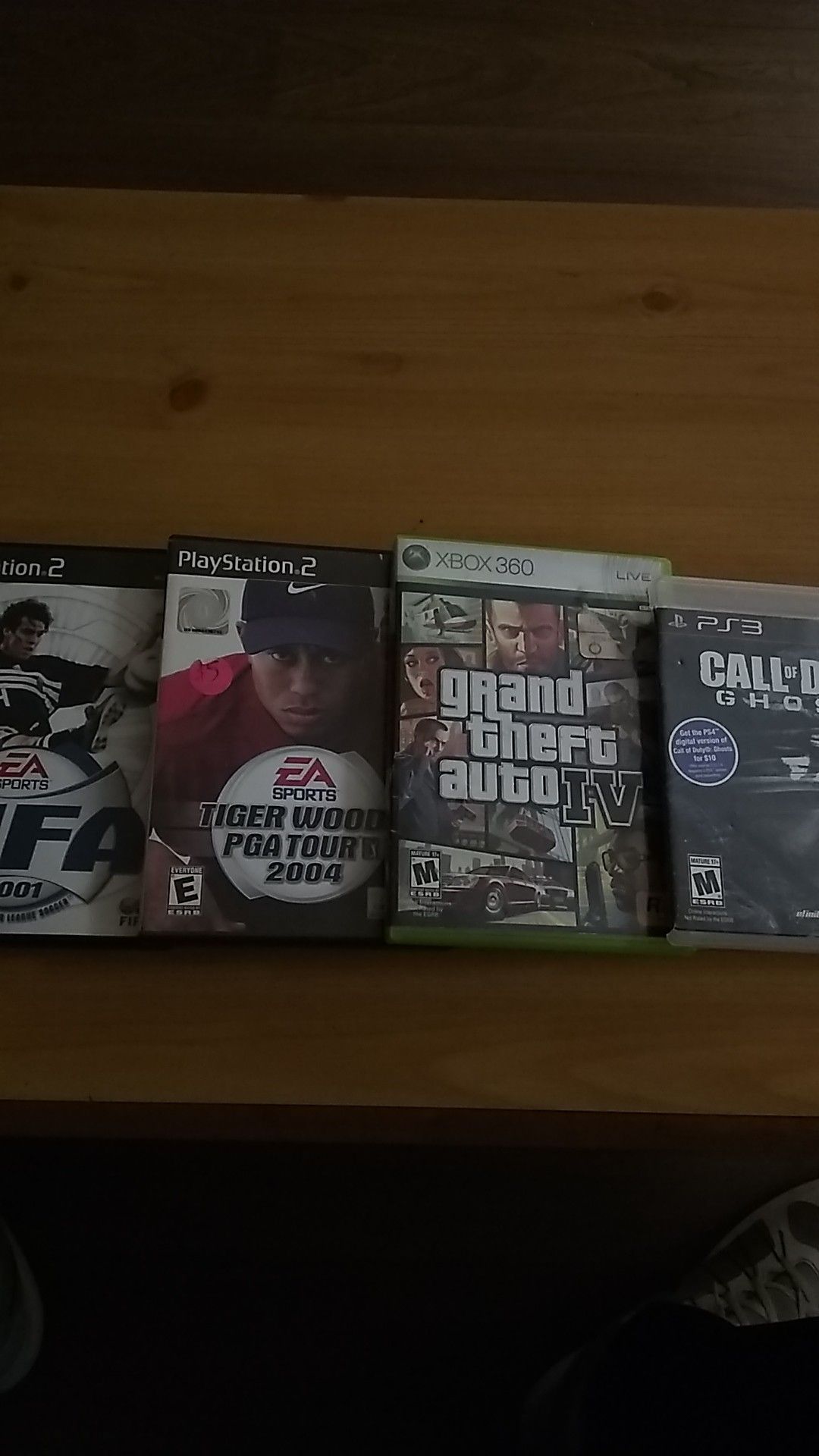 4 classic video games from ps2 to xbox360 to ps3.send offers