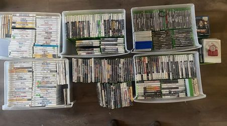 Xbox 360,  Xbox 1, Wii, Xbox games