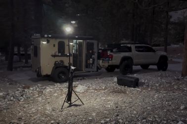5x8 Custom Overland Trailer Cargo, Insulated, AC, Goalzero