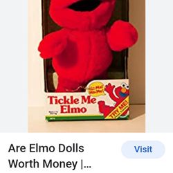 Genuine Tickle Me Elmo