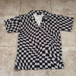 Amiri Button Sleeve Shirt Silk Fabric Any Colors 