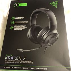 Razor Kraken X Headset /Brand New