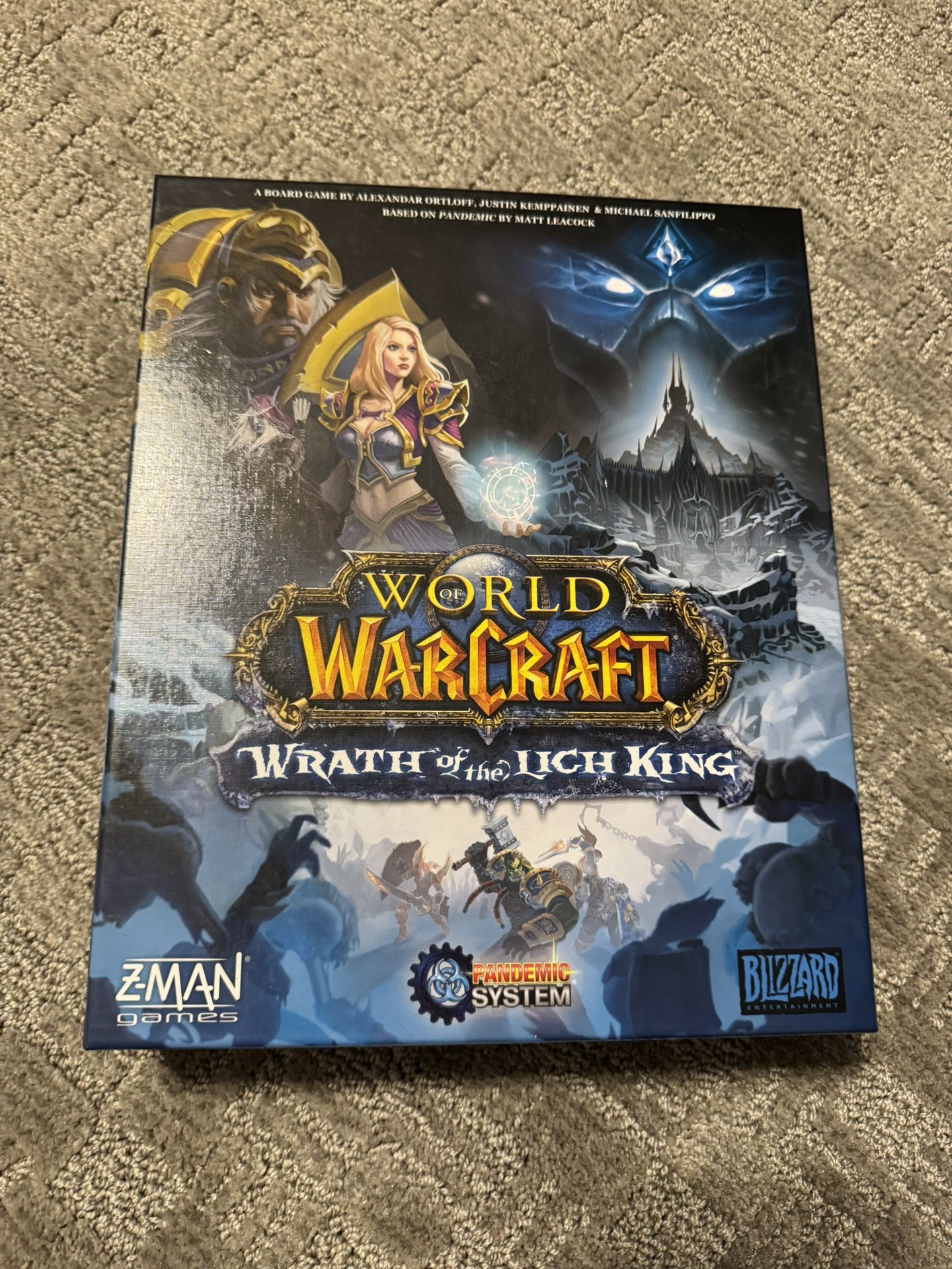 World Of Warcraft Wrath Of The Lich King Board Game