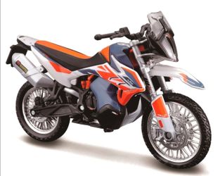1:18 scale KTM 790 die cast  white/orange