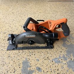 RIDGID 18V Brushless Cordless 7-1/4 in. Rear Handle Circular Saw (Tool Only) Up