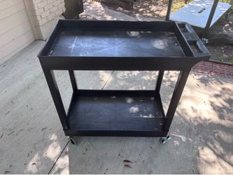 2 tier shelf cart