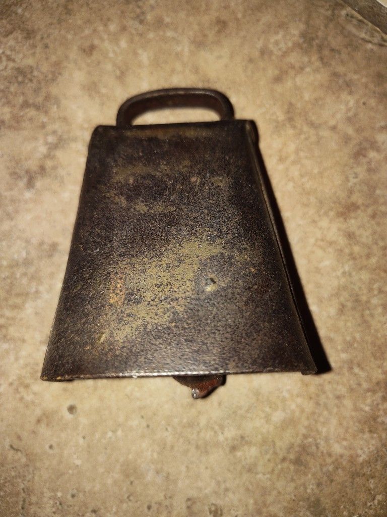 Antique Goat Bell Great For Decoration 