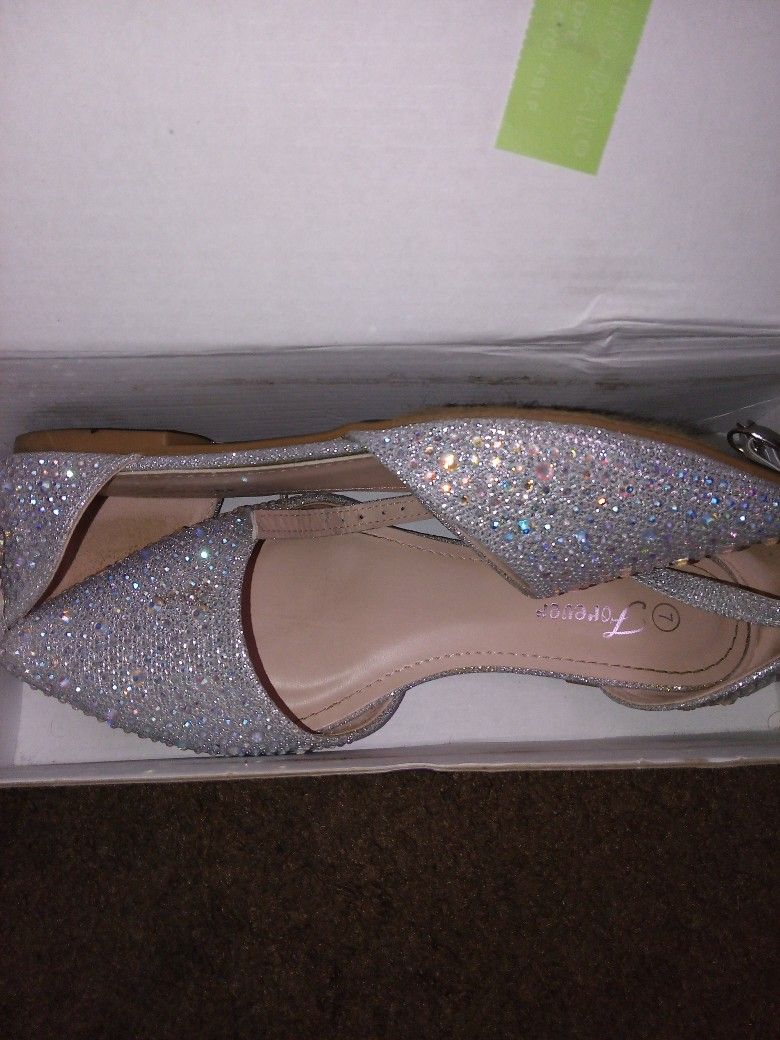 bedazzled flats