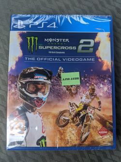 New Monster Energy Supercross 2 PS4 game for sale