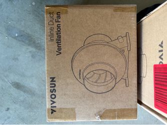 Brand new Vivosun 4inch inline duct fan