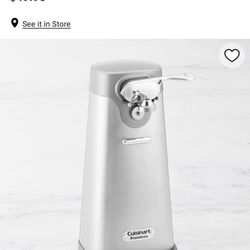Cuisinart Deluxe Stainless-Steel Electric Can Opener