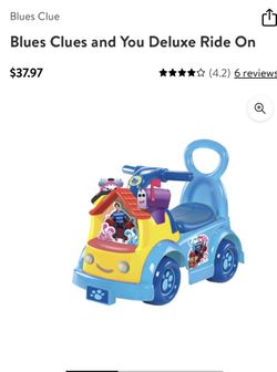 It's time to cruise around with your favorite Blue's Clues characters! Help Blue and Magenta find clues and solve mysteries with the Blue's Clues & Yo