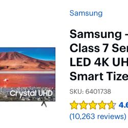 50-inch Samsung Smart TV & Wall Mount