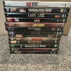 Thriller / Drama DVDs - All For $10 Perfect For Fall Halloween Nights! 