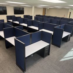 New Office Cubicles.  Multiple Colors.  48”x12”x53”H.  $480 Each.  Free Delivery!