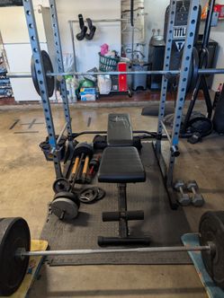 Home weightlifting set
