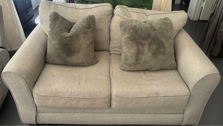 Grey Loveseat Couch