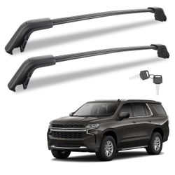 Anti-Theft Roof Rack Cross Bars for Tahoe and Suburban 2021-2024