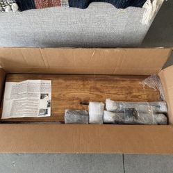 Rustic Floating Wall Shelves